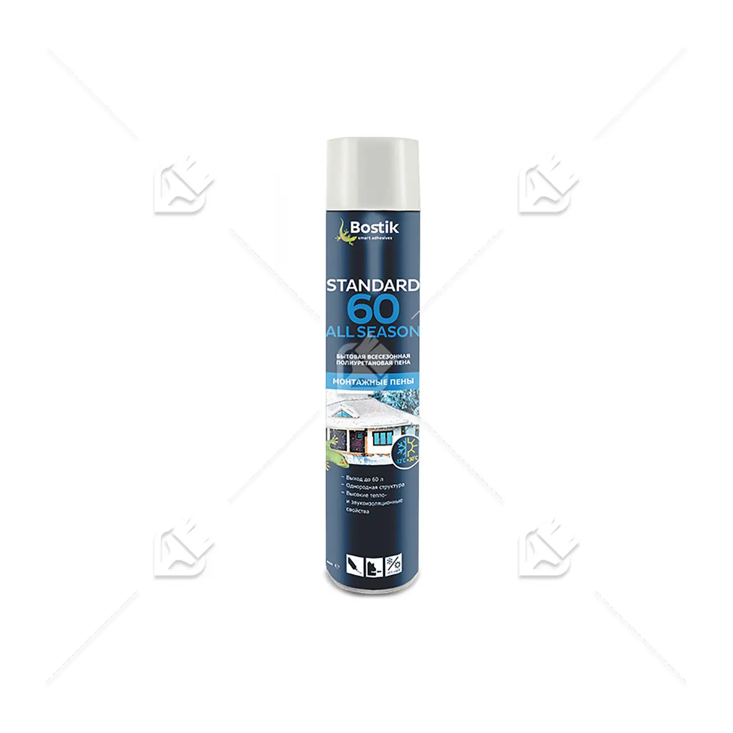 Пена стандартная Bostik Standard 60 750 мл. выход 60 л.