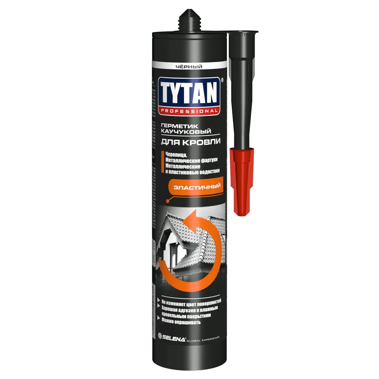 Герметик каучуковый кровельный Tytan Professional прозрачный 310 мл