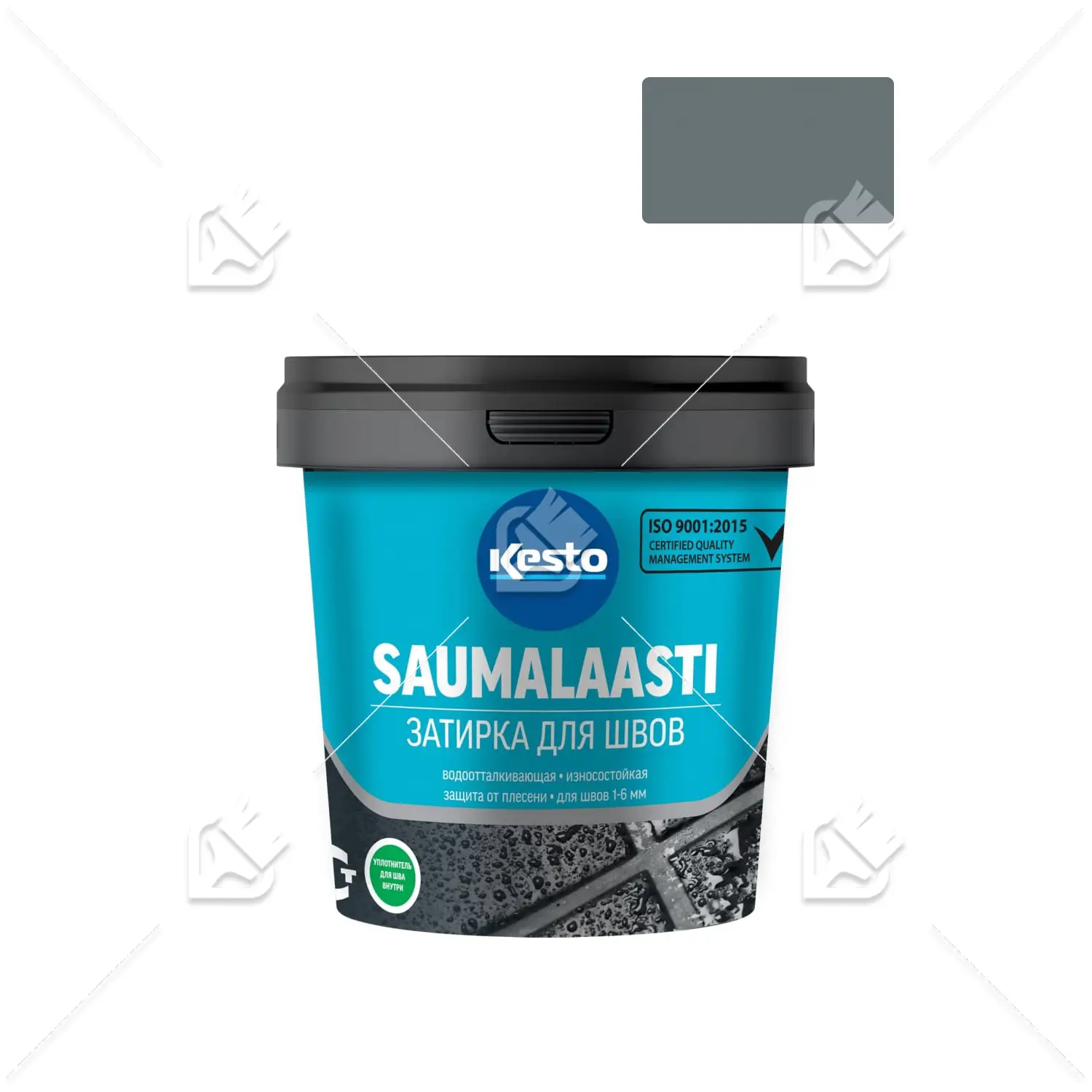 Затирка для швов Kesto Saumalaasti 48 графитово-серая 1 кг