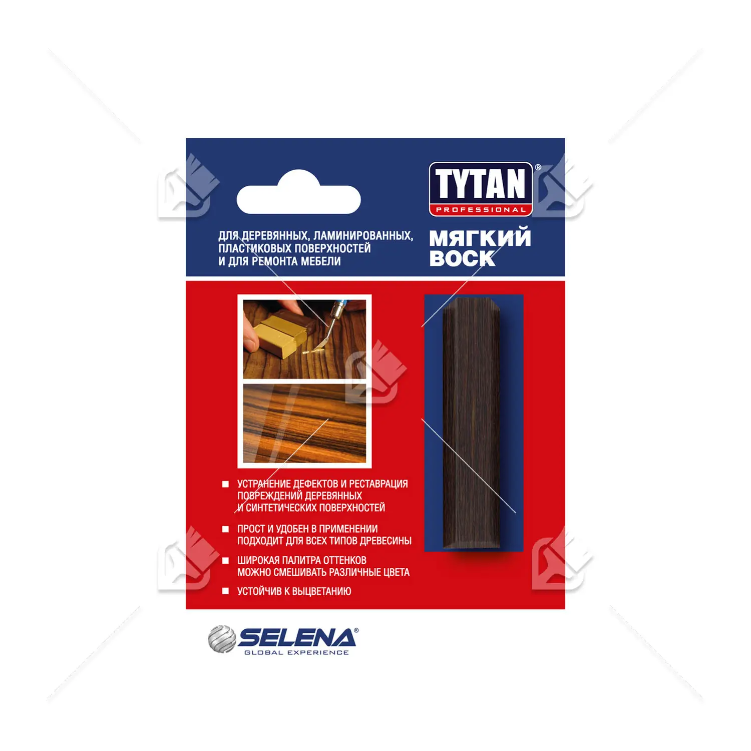 Воск мягкий Tytan Professional цвет 146 венге 7,5 г