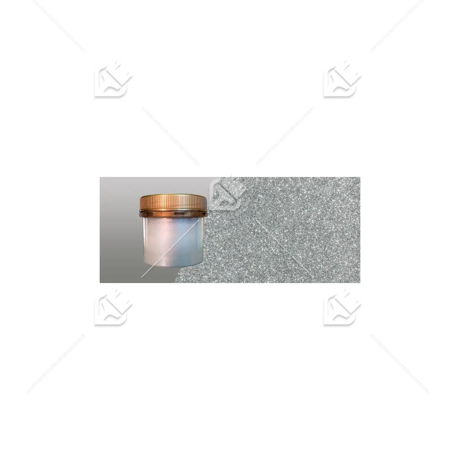 Блестки Dufa Creative Paillette Perlamuter Argento 30 г.
