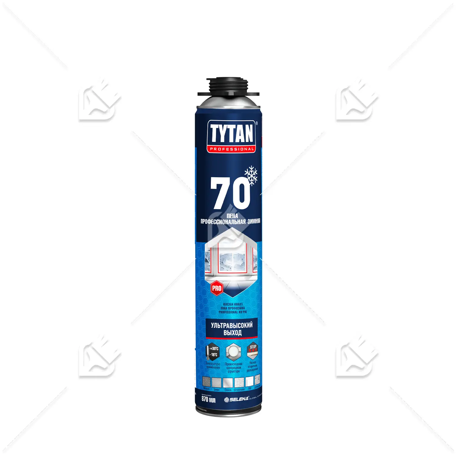 Пена профессиональная Tytan Professional 70 зимняя 870 мл