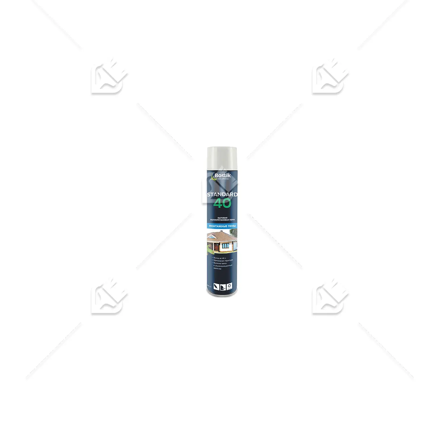 Пена стандартная Bostik Standard 40 500 мл. выход 40 л.