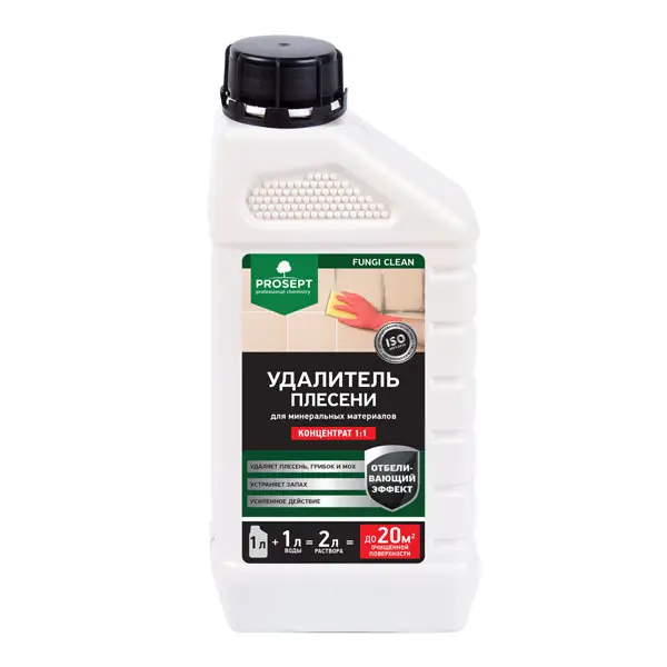 Средство для удаления плесени Prosept Fungi Clean концентрат 1:1 1 л
