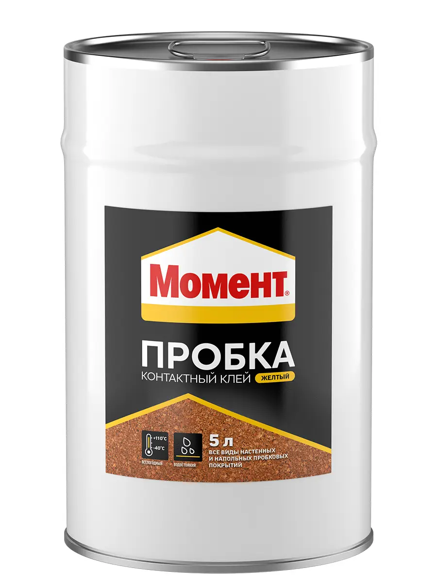 Клей для пробки контактный Момент Пробка 5 л