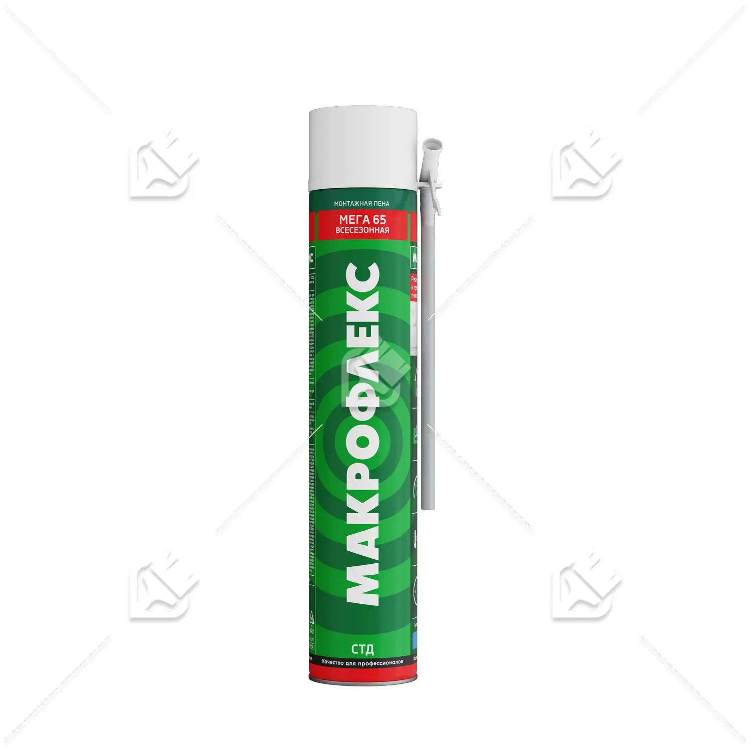 Пена стандартная Макрофлекс МЕГА 65 850 мл. выход 65 л