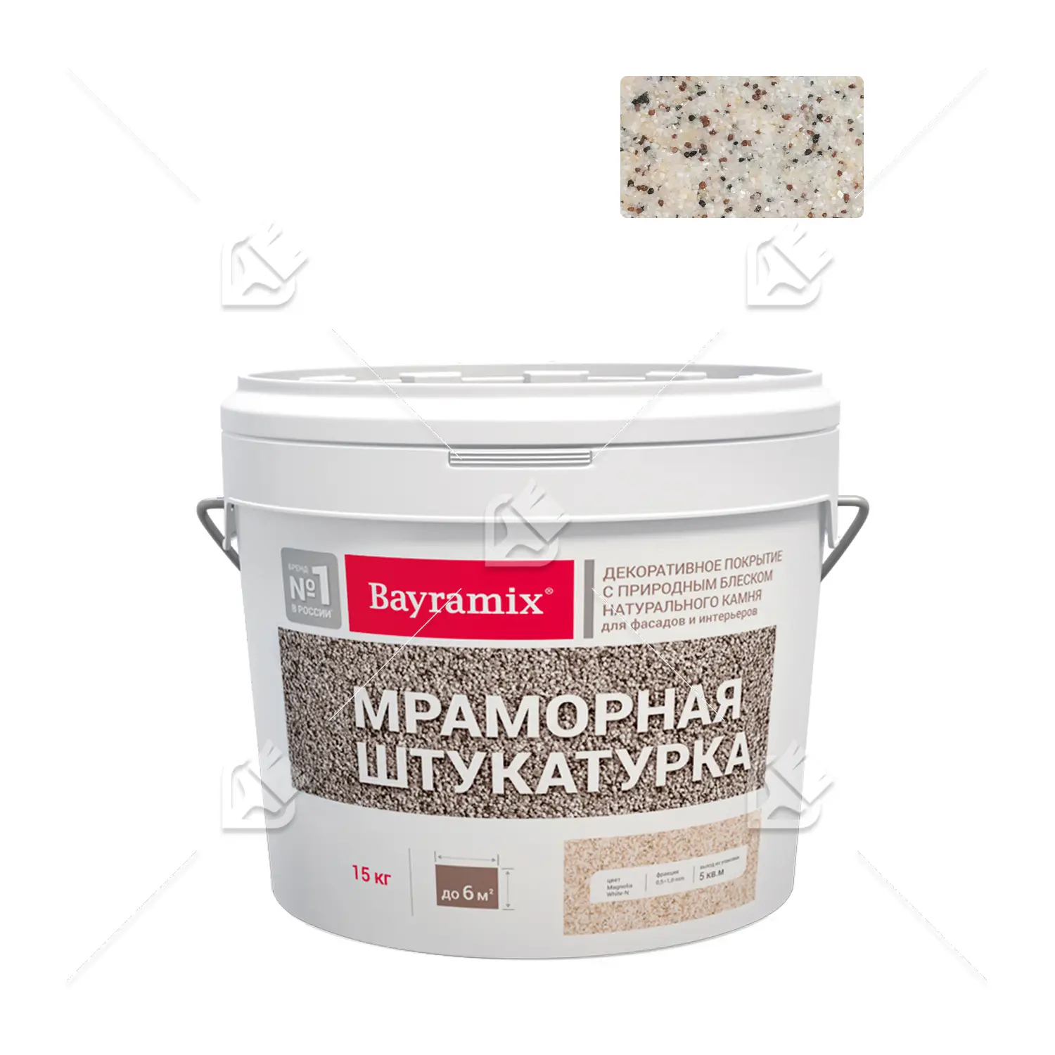 Штукатурка декоративная мраморная Bayramix Peach Rose-K 15 кг.