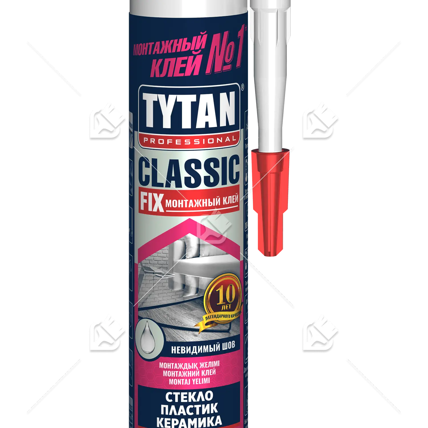 Клей монтажный универсальный Tytan Professionall Classic Fix прозрачный 280 мл
