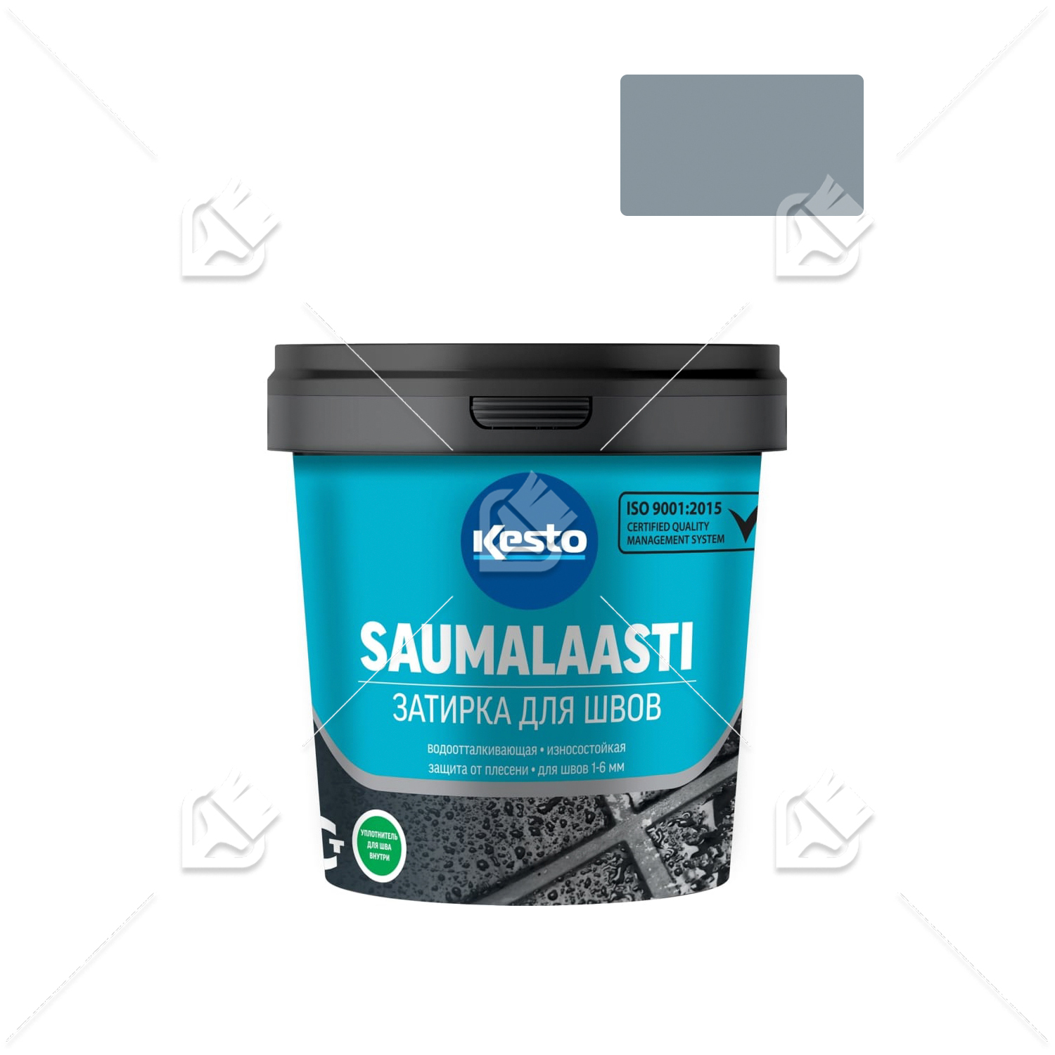 Затирка для швов Kesto Saumalaasti 42 сине-серая 1 кг