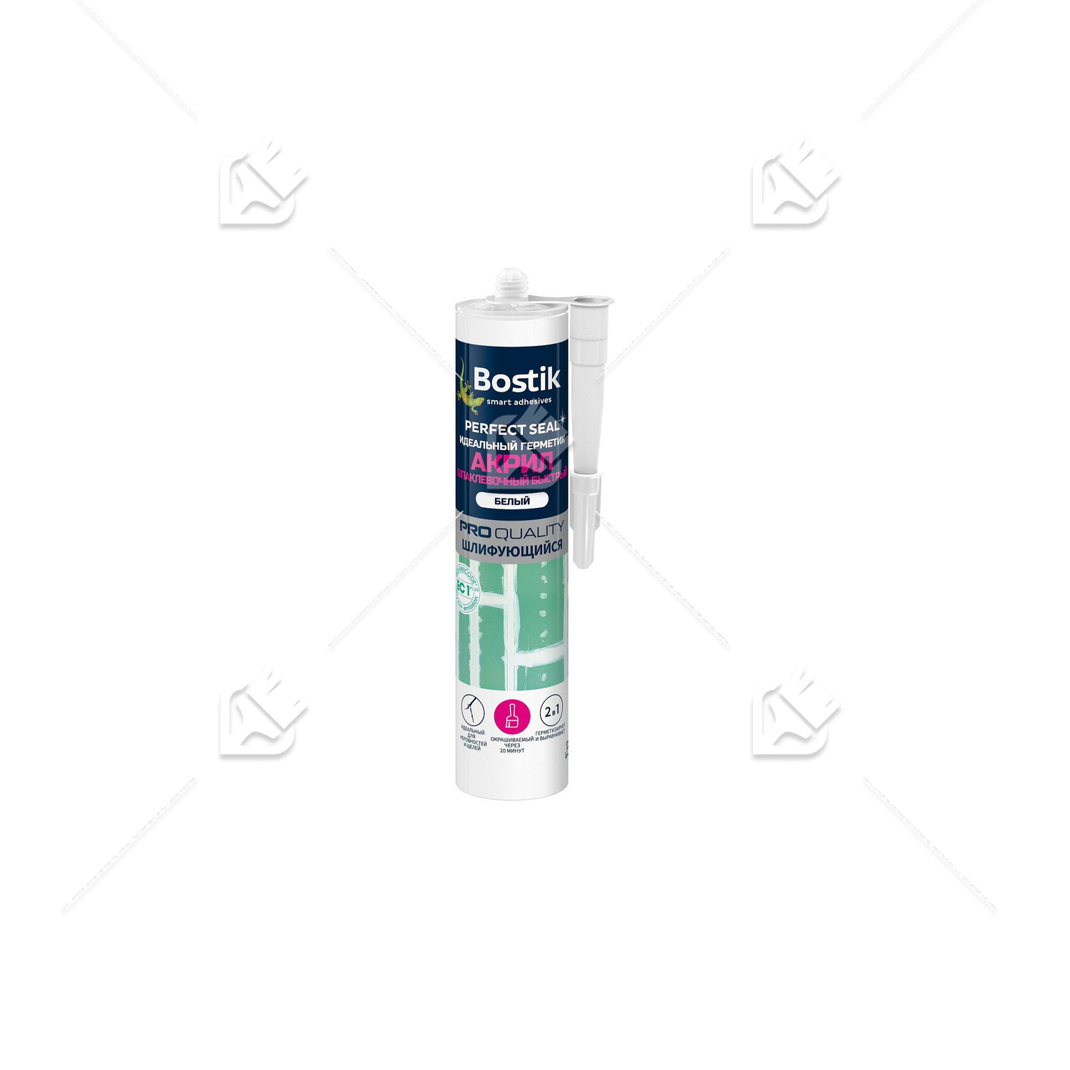 Герметик акриловый Bostik Perfect Seal Шпаклевочный быстрый 280 мл