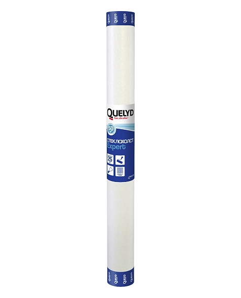 Стеклохолст малярный Quelyd EXPERT 25г/м, 50 м