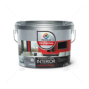 Краска для стен и потолков водно-дисперсионная Profilux Professional Interior матовая 13 кг.