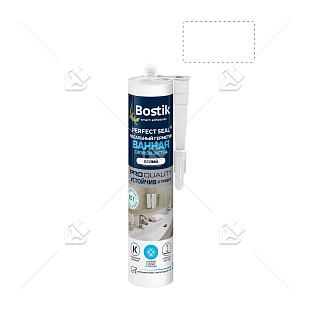 Герметик силиконовый для ванной Bostik Perfect Seal Экстра белый 280 мл