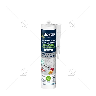 Герметик силиконовый для кухни Bostik Perfect Seal Нейтральный белый 280 мл