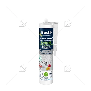 Герметик силиконовый для кухни Bostik Perfect Seal Нейтральный прозрачный 280 мл