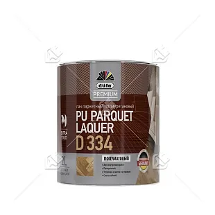 Лак паркетный полиуретановый Dufa Premium PU Parquet Laquer D334 полуматовый 2 л