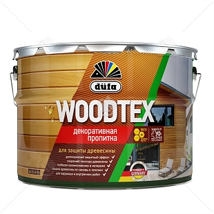 Пропитка декоративная для защиты древесины алкидная Dufa Woodtex палисандр 9л
