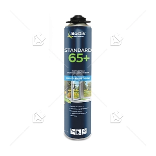 Пена профессиональная Bostik Standard 65+ 850 мл. выход 65 л.
