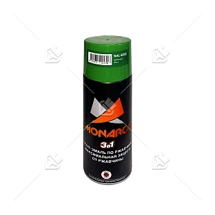 Грунт-эмаль по ржавчине аэрозольный акриловый Eastbrand Monarca  RAL6002 зеленый лист 520 мл.