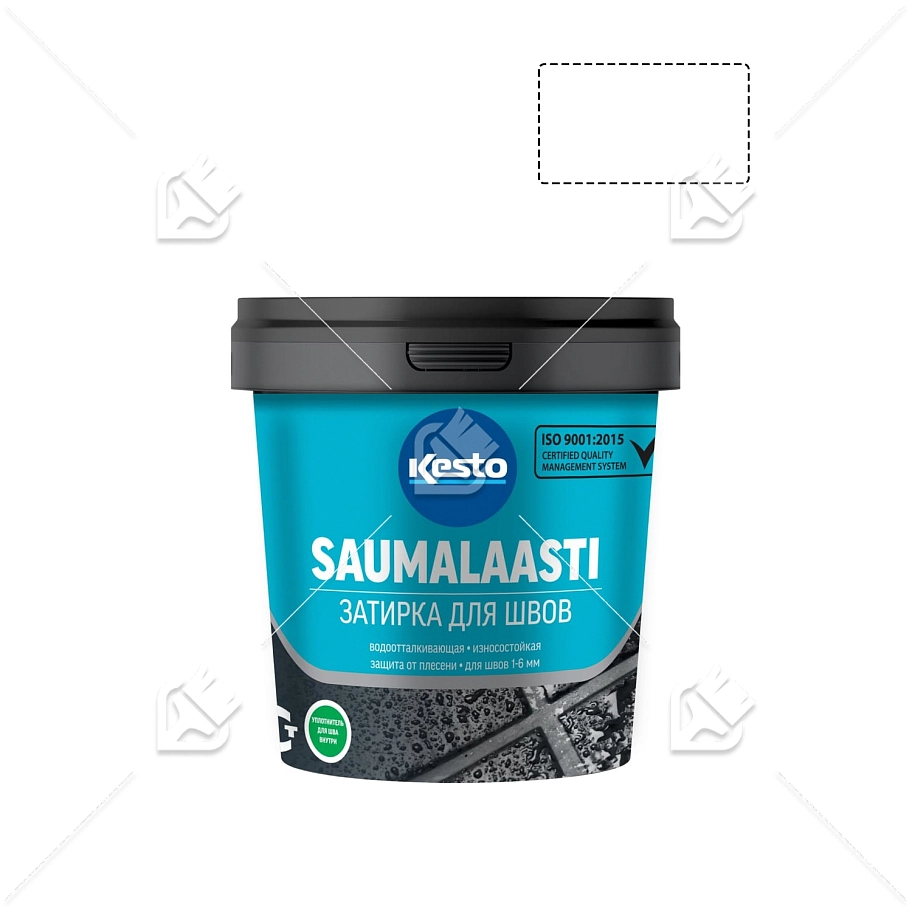 Затирка для швов Kesto Saumalaasti 10 белая 1 кг