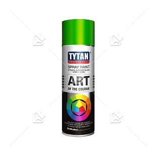 Краска универсальная аэрозольная акриловая Tytan Professional Art of the colour RAL 6018 светло-зеленая 400 мл